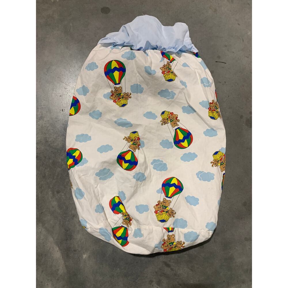 Teddy Bears in Hot Balloons, Infant Diaper caddy, Baby, Newborn, Cotton, Secure